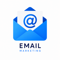 Email marketing icon logo